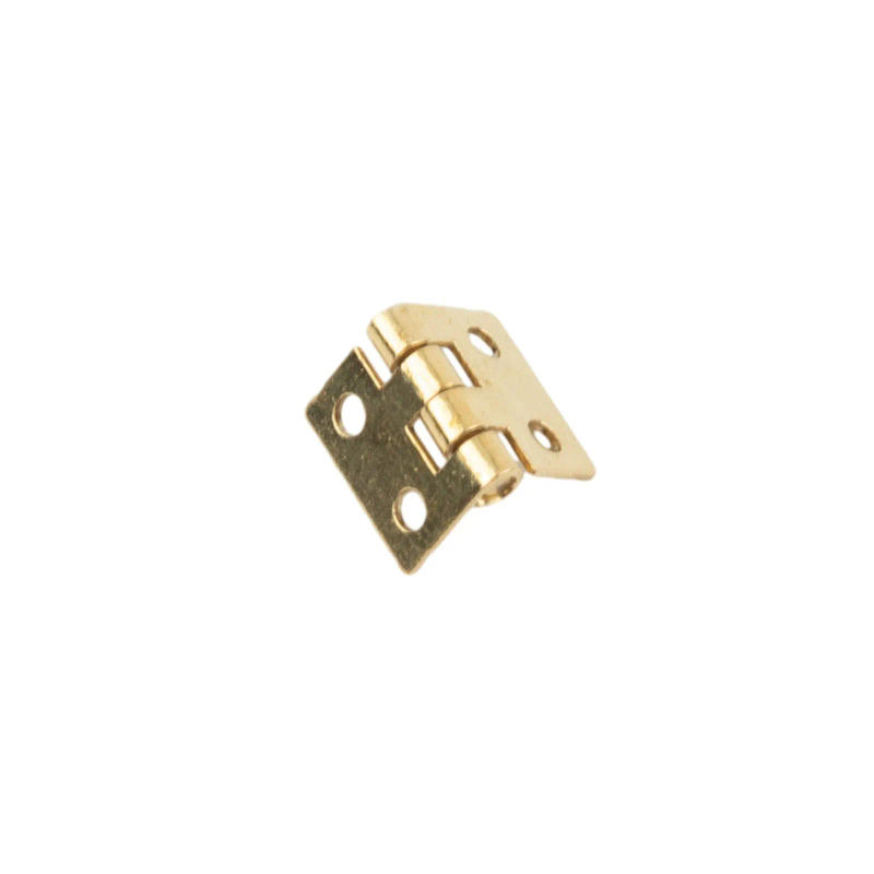 Description Picture 4 of item20pcs Mini Brass Hinge For Small Craft Door Box Accessories Gold 8*10mm For Jewelry Boxes Miniature Cabinet Furniture Fittings