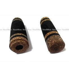 NooNRoo Fore Grip and Rear Grip Spinning and Casting Rod Grips, EVA with Rubber Cork Handle, Fishing Rod, DIY, 2 Part a Bag