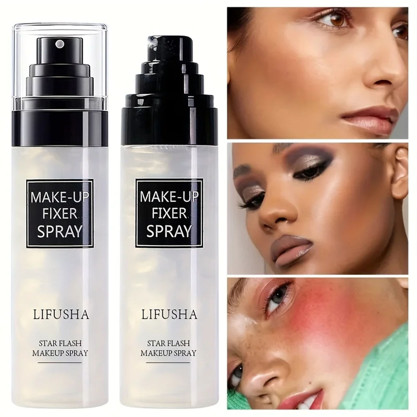 Description Picture 3 of itemMakeup Fixing Setting Spray Waterproof Sweatproof Long Lasting Oil Control Hydrating Makeup Fixing Setting Spray Cosmetics