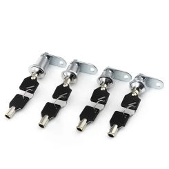 1set 16/20/25/30mm Silver Cylinder Industrial Lock Universal for Vending Machine Equipment Lock Switch Control Cabinet Lock