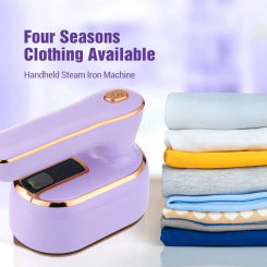 Portable Mini Vertical Steam Iron for Clothes Garment Steamer Powerful Manual Handheld Steamer Travel Clothing Ironing Machine