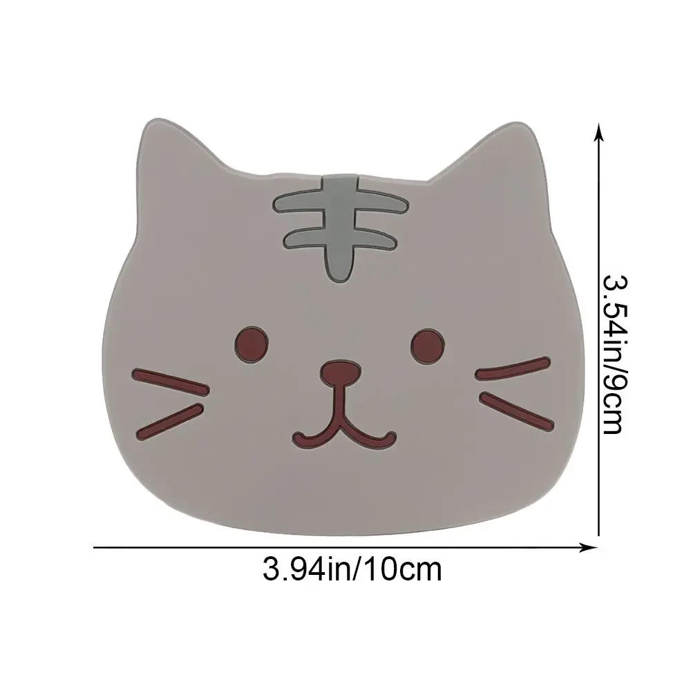 Description Picture 4 of itemCreative Cute Cat Table Placemat Waterproof Heat Insulation Anti-Slip Bowl Pad Cartoon Milk Coffee Coaster for Kitchen Tableware