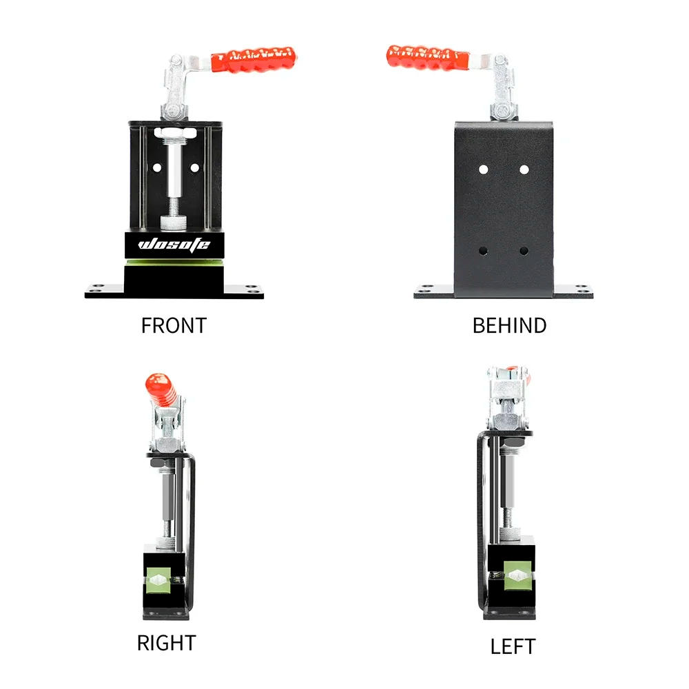 Description Picture 6 of item1 Set Golf Club Vise for Regripping with Vise Clamp & Hook Knife Quick Release Shaft Clamp Golf Grip Removal Tool Replacement