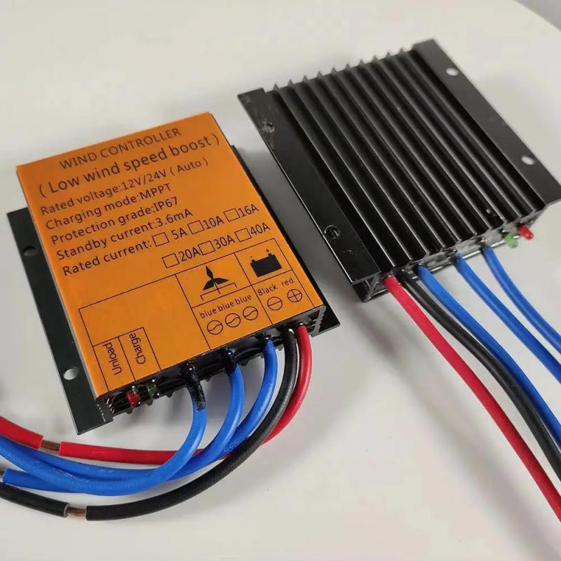 Description Picture 3 of itemX5 8KW 10KW 15KW Vertical Axis Wind Turbine 12V 24V 48V Alternative Energy Generator AC Output Household with mppt Controller