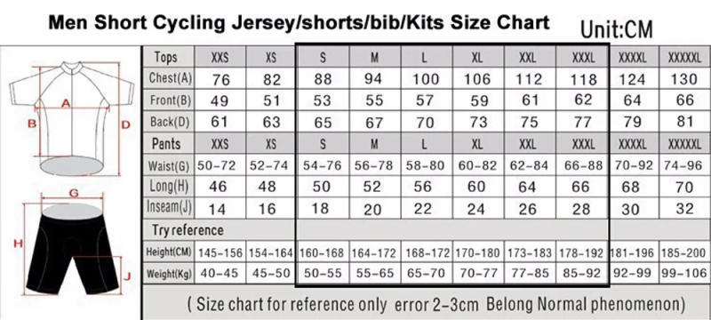Description Picture 3 of itemRetro Cycling Jersey Set for Men, Bicycle Suit, Summer Sleeve, Bib Shorts, Por Team Clothes, 20D Gel Pad, Lasting, 21 Style