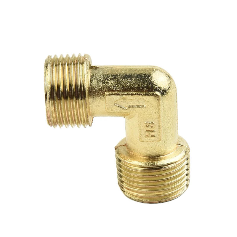 Description Picture 6 of item1PC Air Compressor Fittings 90 Degree Elbow Coupler Air Compressor Pump Elbow Unloader Valve Pneumatic Tools Parts