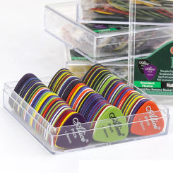 1 Box Case Guitar Picks Alice Acoustic Electric Bass Pic Plectrum Mediator Guitar Accessories Thickness 0.58 - 1.5 mm
