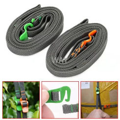 200CM Durable Nylon Cargo Tie Down Load 125kg Luggage Lash Belt Strap with Cam Buckle Travel Kits Camping Luggage Dropshipping