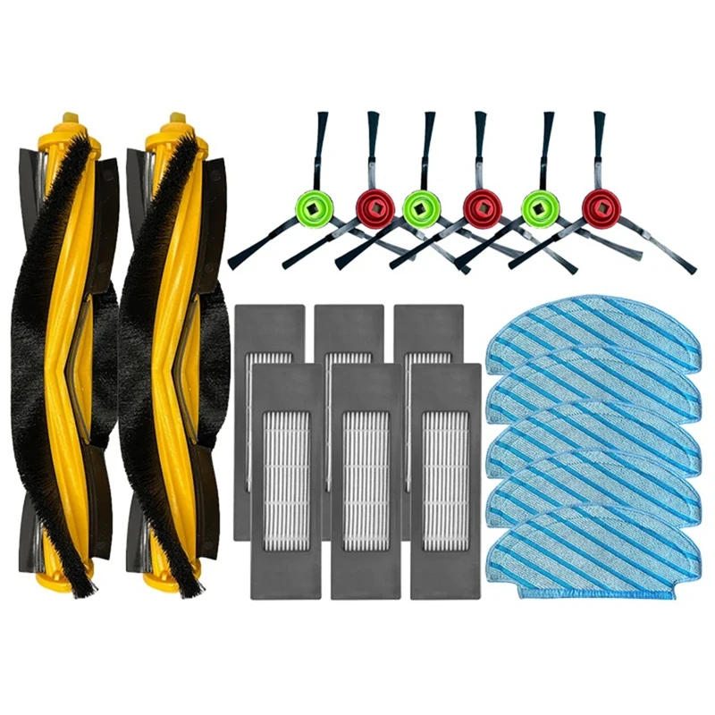 Description Picture 4 of itemFor ECOVACS Deebot T9 AIVI T8 AIVI N8 Pro Dust Bag Parts Main Side Brush HEPA Filter Robot Vacuum Cleaner Accesories