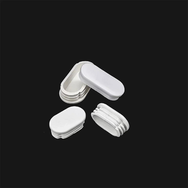 Description Picture 6 of itemElliptical Plastic Stainless Pipe Plug Rubber Foot Pad Furniture Table And Chair Anti Slip Oval Foot Plug