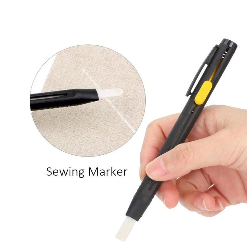 Description Picture 3 of itemTailor Pencil Replaceable Refill Vanishing Pencil Tool Cloth Leather Clothing Sign Chalk DIY Sewing Marker Pen
