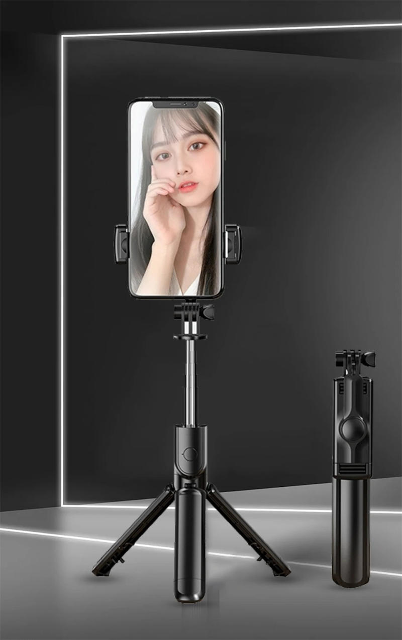 Description Picture 2 of itemFANGTUOSI NEW Portable Bluetooth Wireless Selfie Stick Tripod With Bluetooth shutter For Huawei iPhone Xiaomi Smartphone