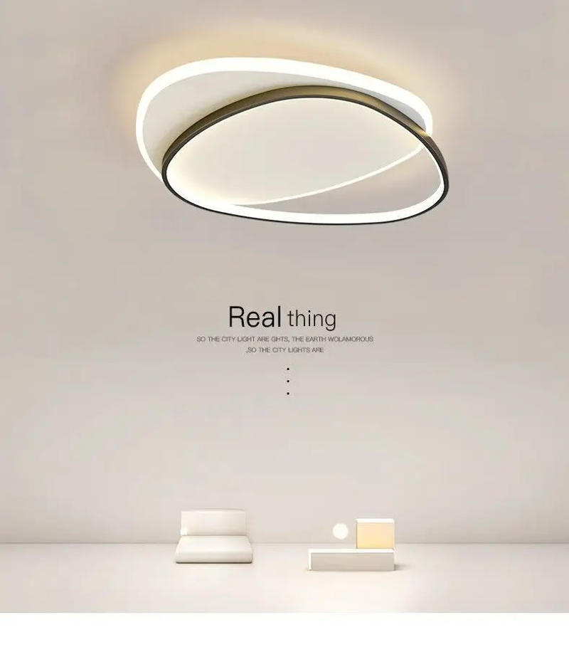 Description Picture 2 of itemMaster Bedroom Light Smart LED Lamp Living Room Study Lamp Minimalistic Personalized Irregular Ceiling Light