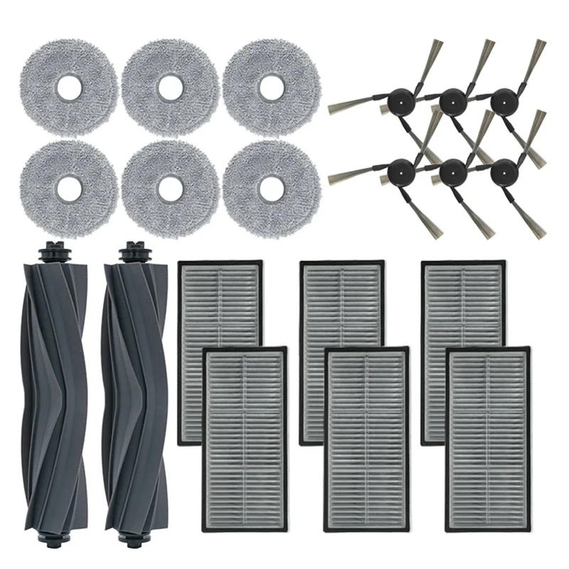 Description Picture 4 of itemFor Dreame X40 X40 Ultra/X40 Pro Robot Vacuum Cleaner Main Side Brush Hepa Filter Mop Cloth Rags Accessories
