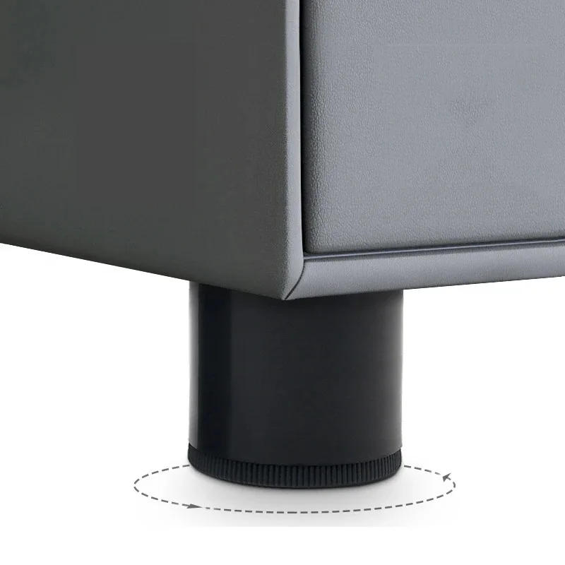 Description Picture 6 of item4Pcs Heavy Duty Sofa Cabinet Feet Leg Lift Furniture Extra Raiser Stand ABS Round Adjustable Furniture Accessories 30mm 55mm