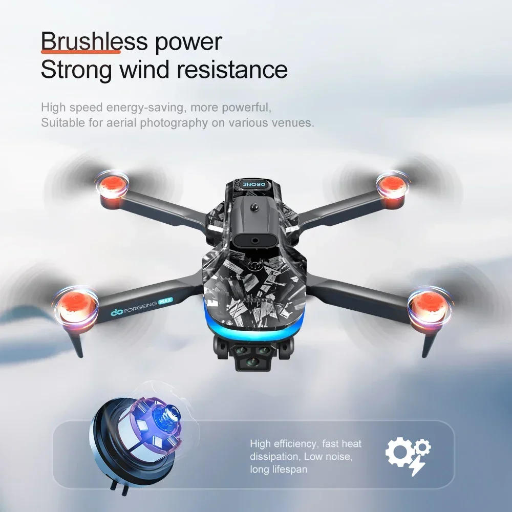 Description Picture 6 of item2024 New V182 Original Drone Professional 8K Aerial Photography Dual-Camera Omnidirectional Obstacle Avoidance Drone For Iconic Brand
