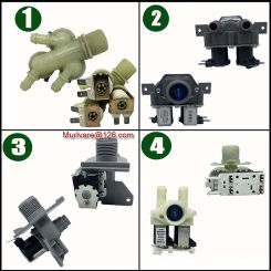 Washing Machine Accessories Inlet Valve Solenoid Valve For Haier Midea LG Automatic  Washing Machine
