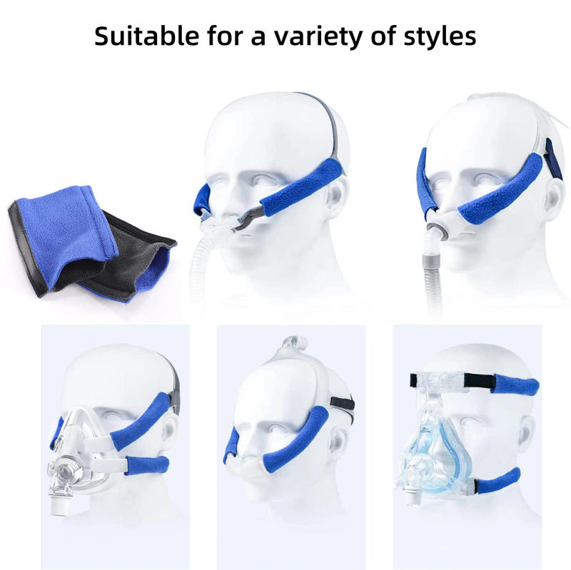 Description Picture 5 of itemCPAP Neck Pad - Mask Head Strap Covers - Soft-Fleece Strap Pads, Reduces Face and Neck Irritation, Compatible with More Models
