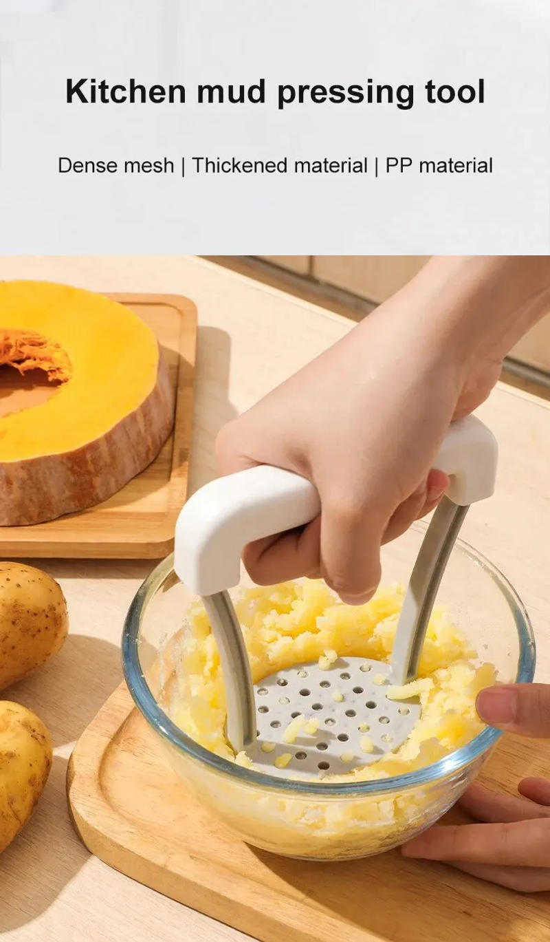 Description Picture 2 of item1PC Plastic Manual Potato Ricer & Masher - Creative for Potatoes, Pumpkins & Sweet Potatoes (Kitchen Gadget)