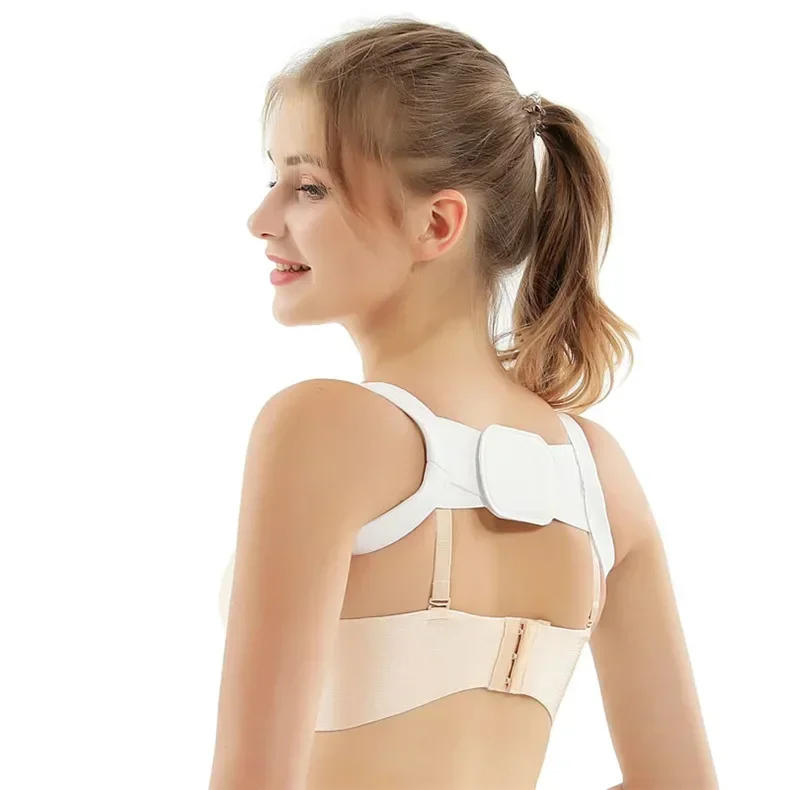 Description Picture 2 of itemAdjustable Clavicle Posture Corrector Women Children Upper Back Brace Shoulder Lumbar Support Belt Corset Posture Correction