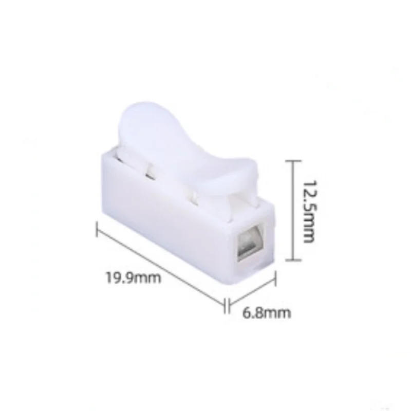 Description Picture 3 of item10Pcs CH-1 CH-2 CH-3 Spring Wire Quick Connector 2P 3P Electrical Crimp Terminals Block Splice Cable Clamp Easy Fit Led Strip