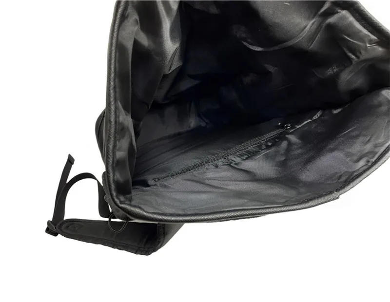 Description Picture 5 of itemFolding Bike Front Carrier Bags & Panniers Use For Brompton Birdy Bicycle Front Storage Bag handbag With Aluminum Mount