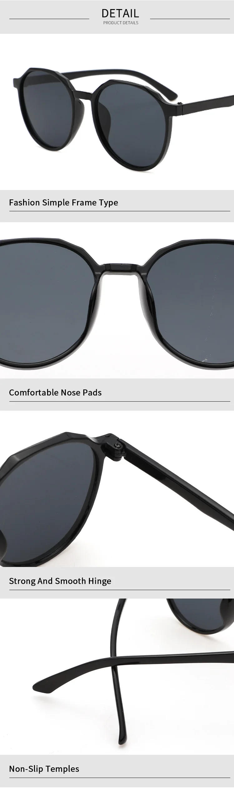 Description Picture 4 of itemLuxury Oversized Square Frame Sunglasses for Women & Men - UV Protection Polarized Driving Glasses High-End Style for Driving