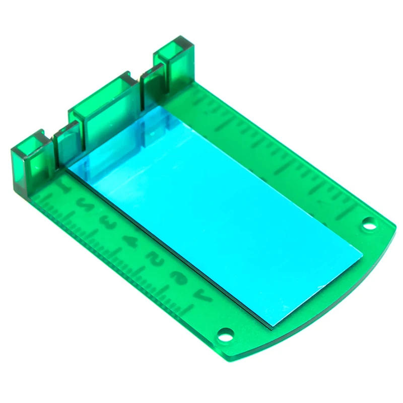 Description Picture 5 of item1Pc Laser Level Magnetic Target Red/Green Plastic Lase Level Reflective Magnetic Plate Laser Measuring Tool Analysis Instruments