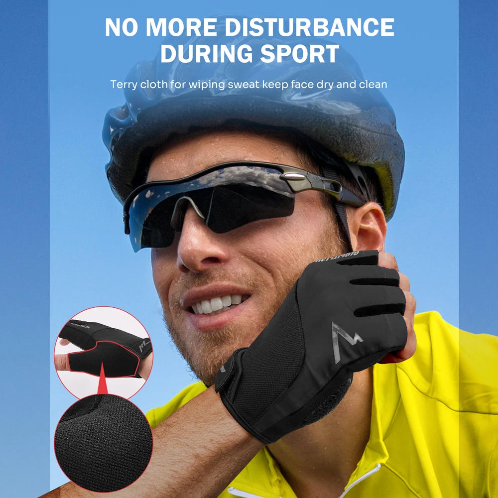 Description Picture 5 of itemCycling Gloves Full / Half Fingers Moto Bike Shockproof Breathable MTB Road Bicycle Short Gloves Men Women Sports Motocross