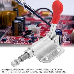 Clamp Hand Tool Hand Toggle Clamp Toggle Clamp Galvanized Iron 10mm Range Push/Pull Quick Release Toggle Clamp 60kg Capacity