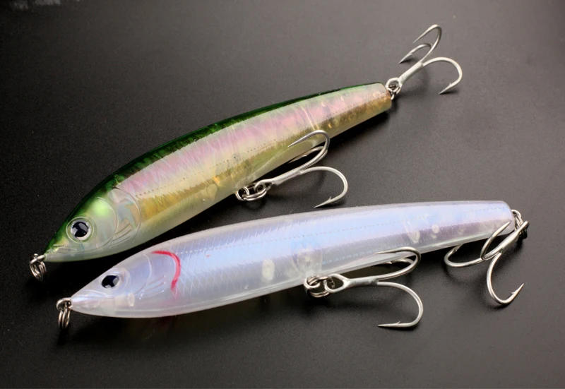 Description Picture 3 of itemLe-Fish 110mm 15.7g   Topwater Pencil Popper Wobbler For Fishing Seabass Top Water Baits Saltwater Surface Lures