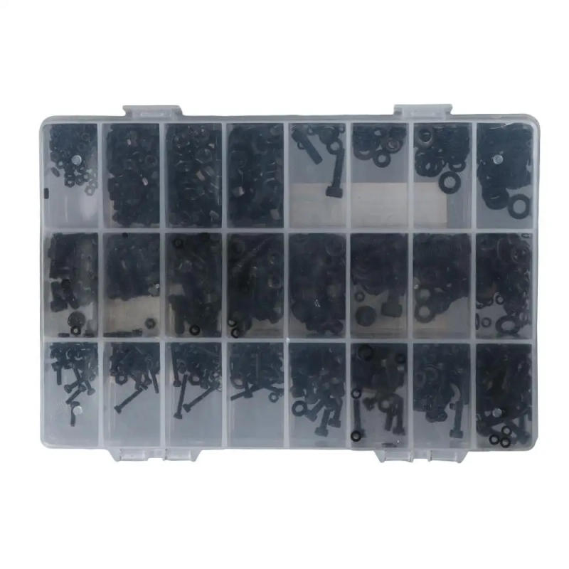 Description Picture 2 of itemDIY screw kit High grade screws M2M3M4M5 screws Carbon steel screws Bolts and nuts assortment Socket screw kit Screws set