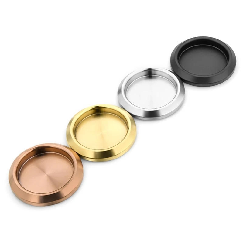 Description Picture 2 of item2-piece/set Durable Closet Door Finger Pulls Practical Bypass Handles Easy to Install Contemporary Hassle Mountings