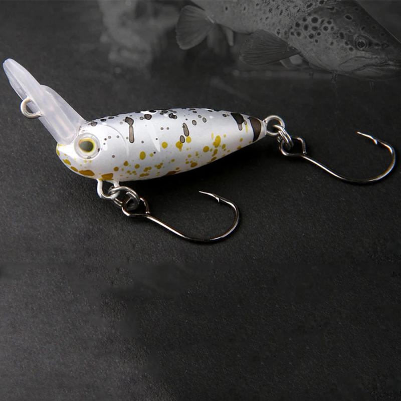 Description Picture 6 of itemFishing Lures 37mm 2.8g Artificial Hard Bait Wobbler Swimbait Fishing Bait for Trout Bass Carp Fishing Accessories