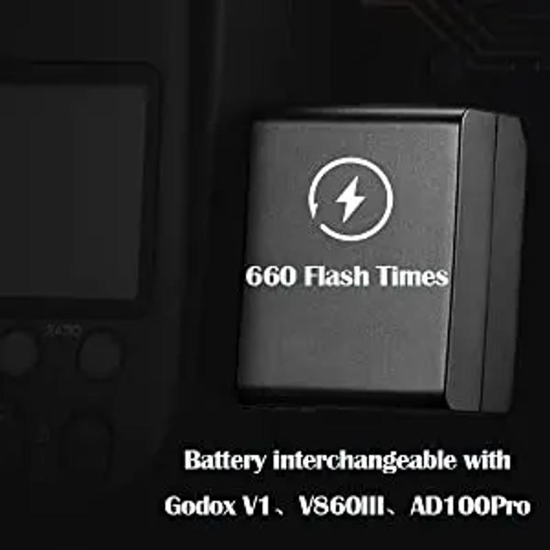 Description Picture 4 of itemGodox R76 LED Micro Ring Flash 5000K with Li-ion Battery Adapter Rings for Canon Sony Nikon Fuji Olympus Panasonic Pentax Camera