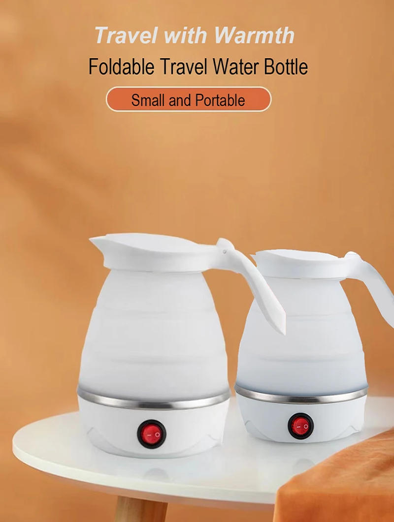Description Picture 2 of itemFoldable And Portable Teapot Water Heater 600ML Household Travel Electric Water Kettle 220V Kitchen Appliances Water Boiling Pot