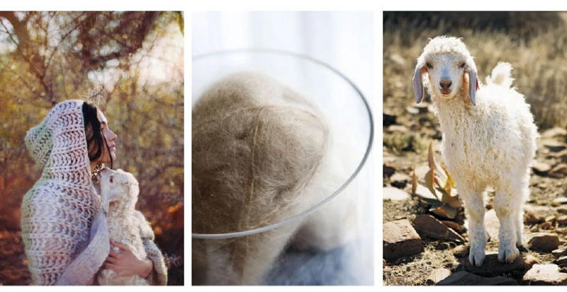 Description Picture 3 of item25g/pc Mohair Yarn Crochet Soft Warm Baby Wool Yarn For Hand knitting Sweater And Shawl