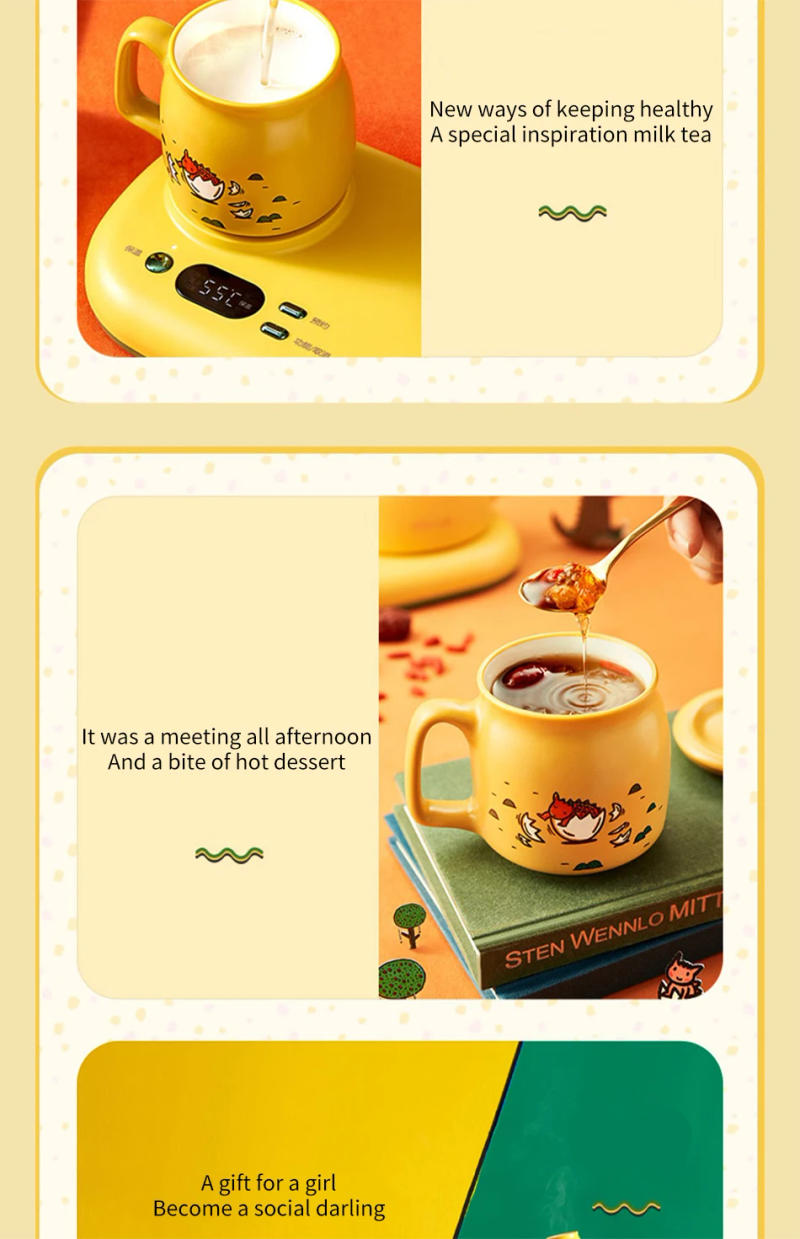 Description Picture 6 of itemLittle bear health pot Home multi-function electric kettle Automatic heat preservation stewing Congee office mini tea cooker