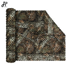 High-Jump Nature Camouflage Net Without Mesh Grid Frame Tear-Resistant Polyester Oxford 1.5m Wide Camo Net Sun Shelter UV Shade