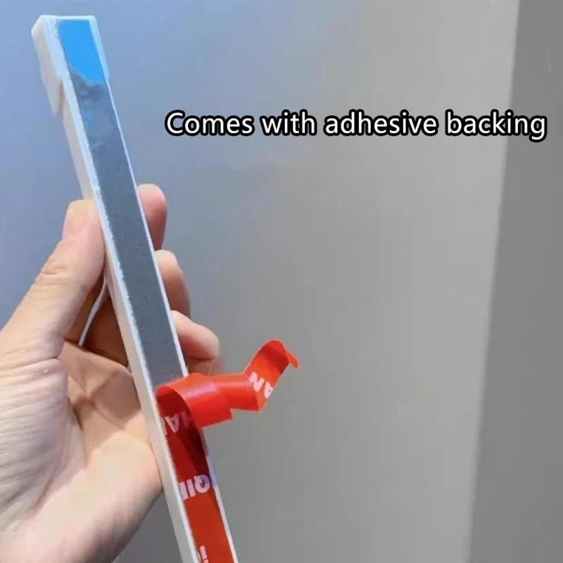 Description Picture 5 of itemKitchen Storage Rack Non-perforated shelves Wall Mounted with Movable hook Spoon Holder Organizer Kitchen Utensil Accessories