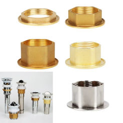 Kitchen Faucet Fixed Foot Tap Extension Nut Wash Basin Fastening Circlip Kitchen Fixing Fitting Kit Anti-loosing Nut Cap
