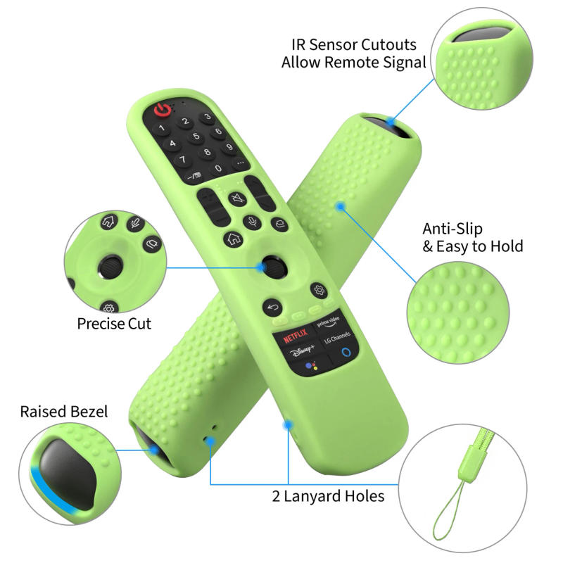 Description Picture 5 of itemSilicone Cases For LG Smart TV Shockproof Magic Remote Controller Sleeve for LG MR22GA MR21GA MR23GA Protective Covers