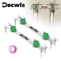 Multi-Purpose Metal Hot and Cold Water Pipe Leveler with Level Indicator Leveler Mounting Aid for Effortless Water Heater Shower