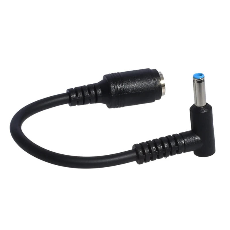 Description Picture 5 of item1PCS 7.4*5.0 to 4.5*3.0mm DC power charger converter an excellent alternative DC adapter connector cable for HP Dell Blue Tips