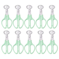 10pcs Quail Eggs Scissors, Stainless Steel Quail Egg Cutter, Bird Quail Egg Opener Kitchen Egg Shears Tool