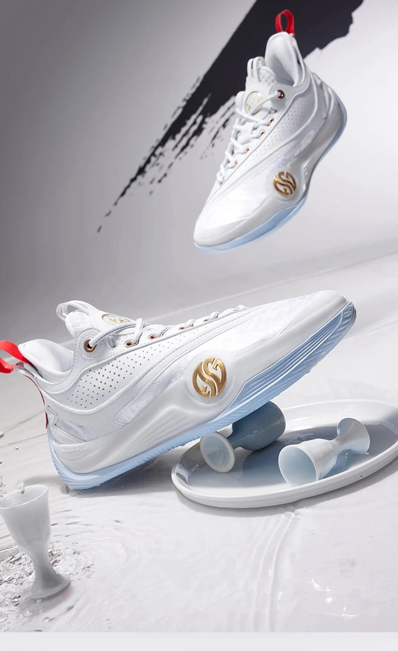 Description Picture 6 of item361 Degrees ZEN VI PRM Men's Basketball Sports Shoes Middle-Top Combat Wear-Resistant Non-Slip Support Sneakers Male 672431102