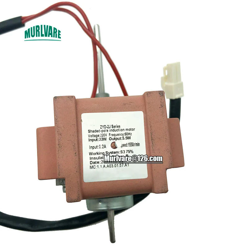Description Picture 2 of itemZYD-2J Series Refrigeration Fan Input 22W Output 5W 1550RPM 220V Freezer Fan Shaded-Pole Induction Motor