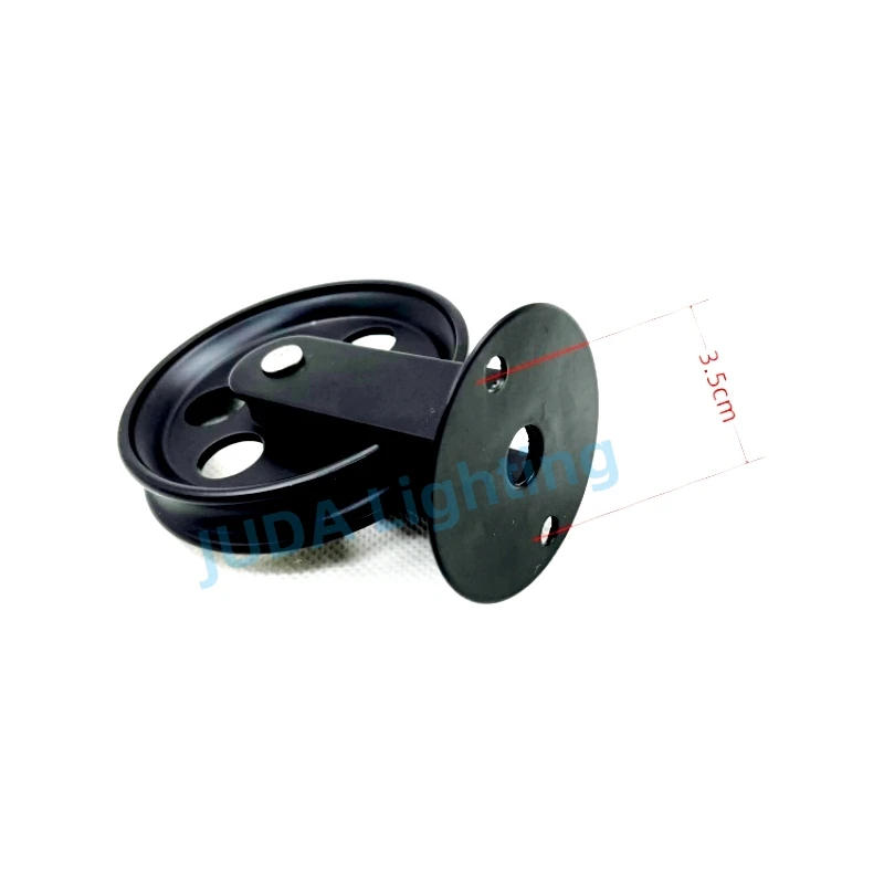 Description Picture 5 of itemBlack Ceiling Rose Light Lifter Wheel pulley Lighting Accessories Cable Wire Lifter Lamp Base for Led chandelier Retro Iron Lamp