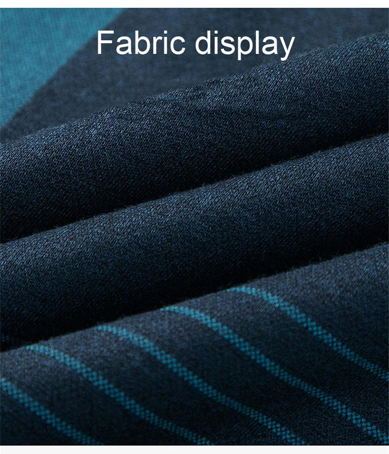 Description Picture 3 of item2024 New Arrival Men Autumn Polo Shirt Warm Long Sleeve Casual Clothing Streetwear Male Polo Shirt Striped Fashion Shirt