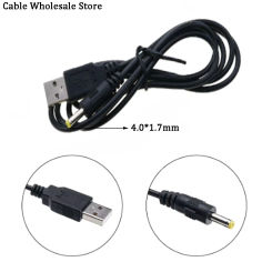 1pcs 5V USB To DC Power Charging Cable Charge Cord 4.0x1.7mm Plug 5V 1A Power Charging Cable 80cm for PSP 1000/2000/3000